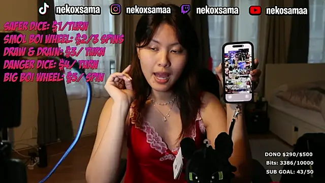 Czat XXX na żywo – NekoxSama