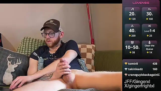 Chat XXX en directo de Gingerxl8