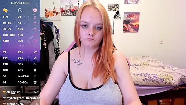 Kofein élő XXX-chatje