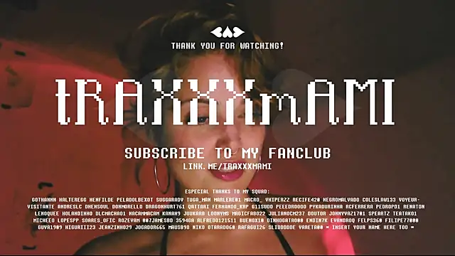 tRAXXXmAMI 라이브 XXX 채팅