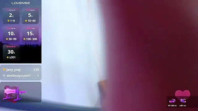 SharonR1 élő XXX-chatje