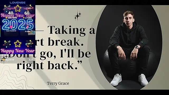 TerryGrace élő XXX-chatje