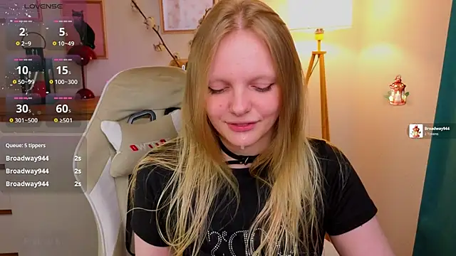 evangel1ne Chat XXX in diretta