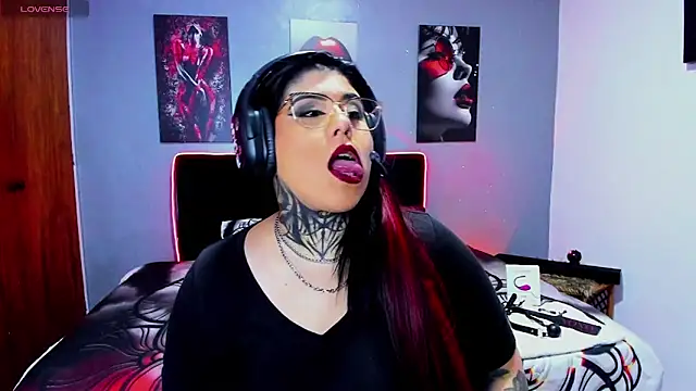 Show de Veronika_metal na webcam