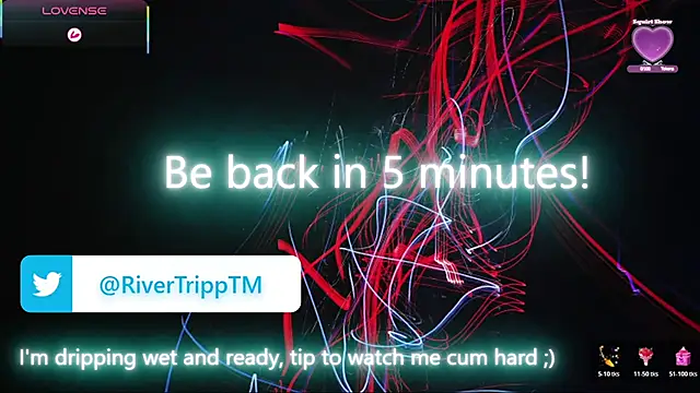 Show modela RiverTripp na web-kameri