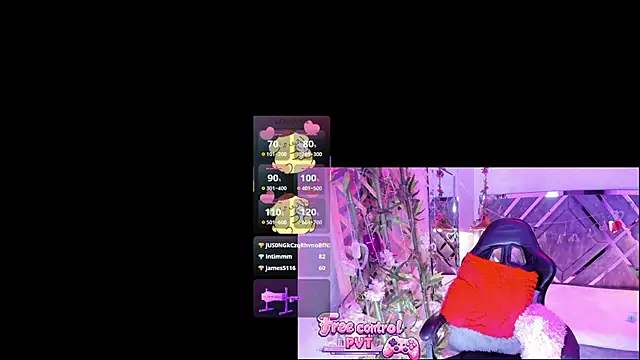 DaphneContry Pertunjukan Webcam