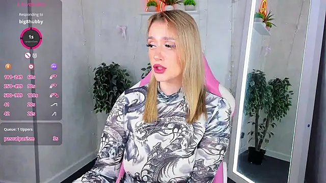Viickie_Nelsson élő XXX-chatje