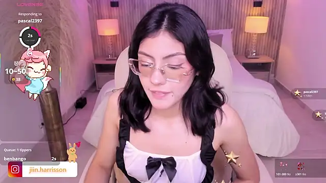XXX chat uživo modela Jin-harrison