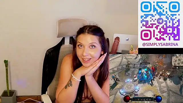 XXX chat uživo modela SimplySabrina