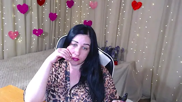 Show modela JillStevens na web-kameri