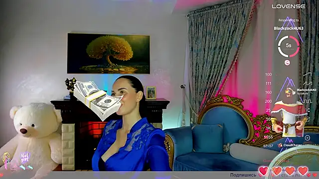XXX chat uživo modela Black-Mamba-