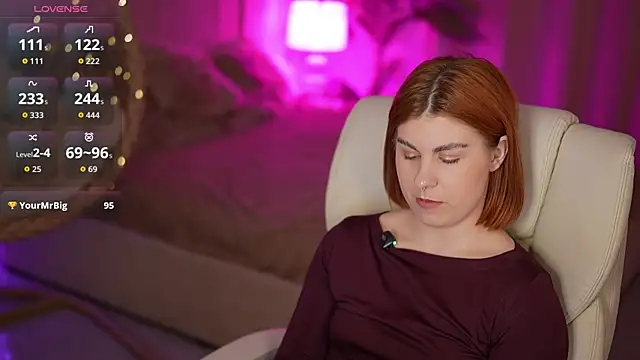 GingerPinky Chat XXX in diretta