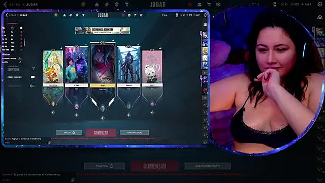 Chat +18 de ALIS_E_G ao vivo