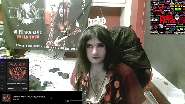 Rocker_Assassin_WASP_FAN Adlı Modelin Web Kamerası Şovu