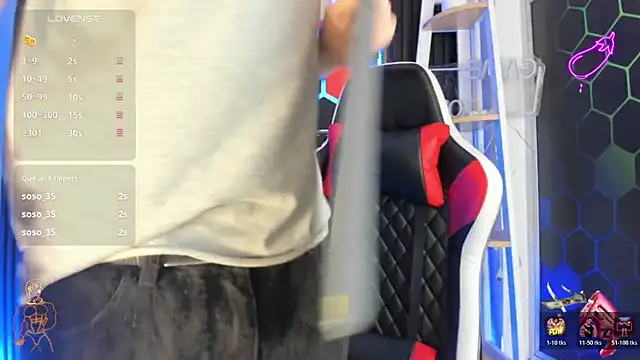 Chat +18 de JackFrosst ao vivo