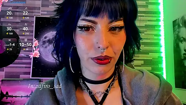 Show modela BlueElyxra na web-kameri