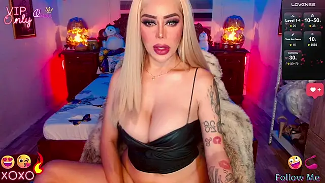 Show de _QueenGoddess_ na webcam