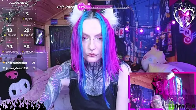 Chat XXX ao vivo de NekoCyber