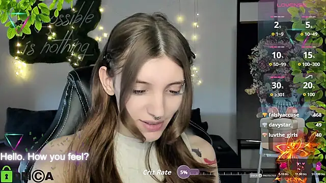 XXX chat uživo modela CherryBloom777