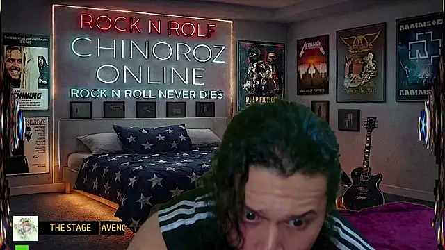 chino_roz 网络视讯表演