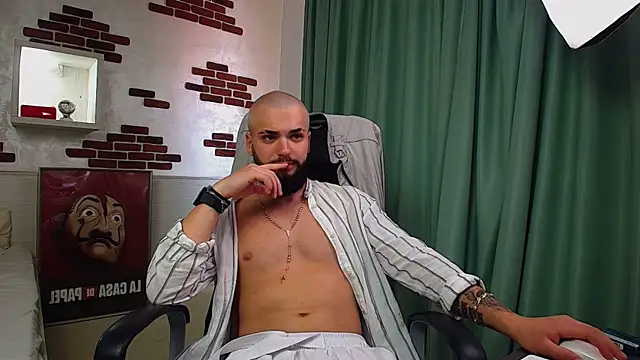 Show de OscarWillss na webcam