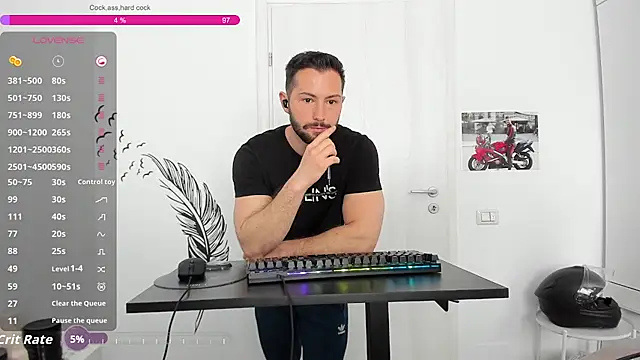 ZackFraserのウェブカメラショー