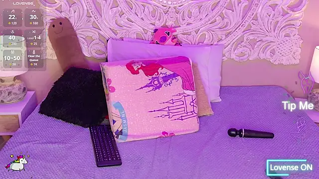 Show de MalaikaBrown na webcam