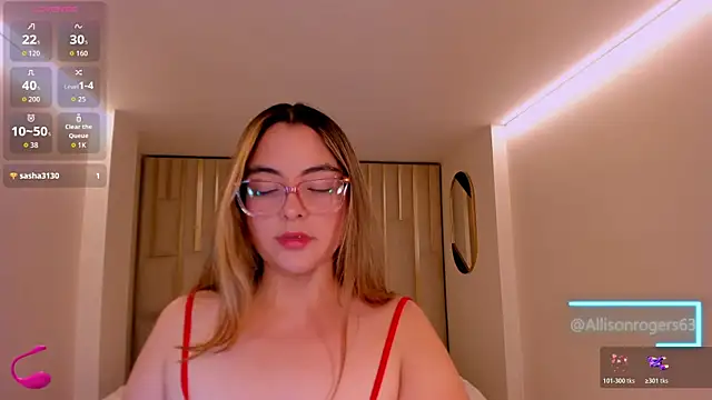 AllisonRogersX Live XXX-Chat