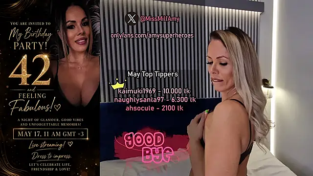 Chat XXX en directo de AmySuperHeroes
