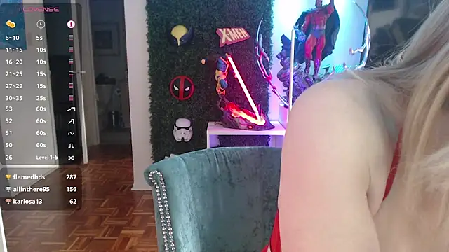 Vixen_Lockheart webkamerás műsora