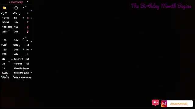 Chatroom XXX en direct de AmberGoddess_
