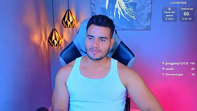 AndresRodriguez1 élő XXX-chatje