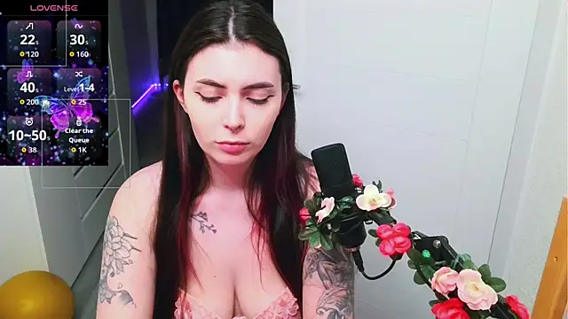 Show de peachyness na webcam