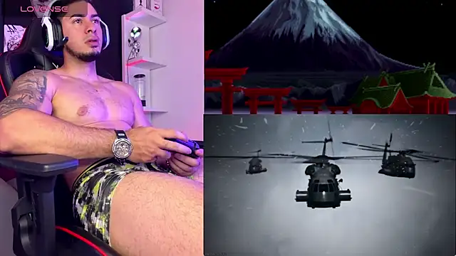 Dimitri_Colleman Show in webcam