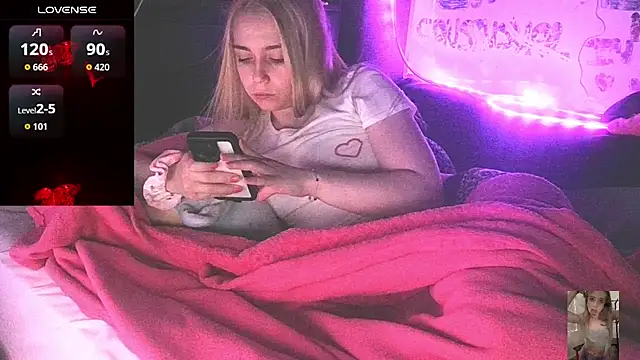 Show Webcam de Blondiewithanass