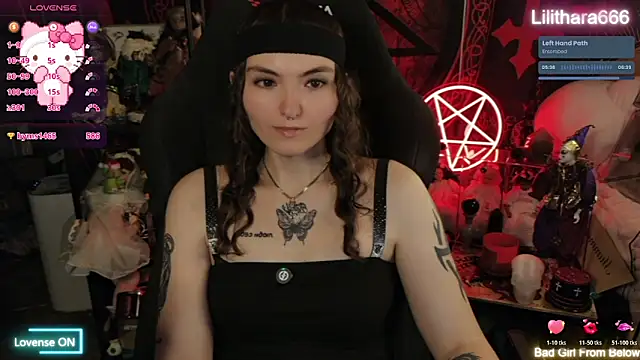 Show Webcam de Lilithara666