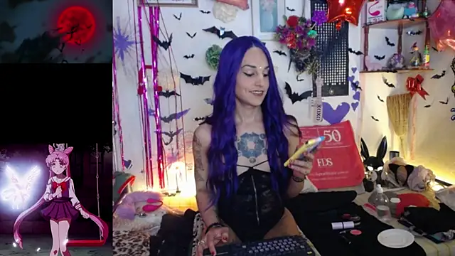 purplekattlyn 网络视讯表演