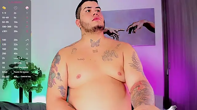Show modela Thomas_chubbyxhot na web-kameri