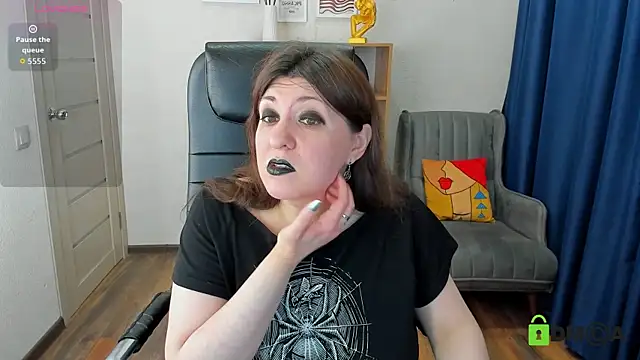 XXX chat uživo modela Black_Black_Rose
