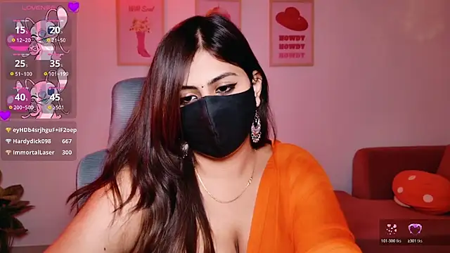 _krisha Pertunjukan Webcam