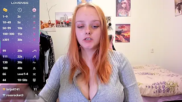 Kofein élő XXX-chatje