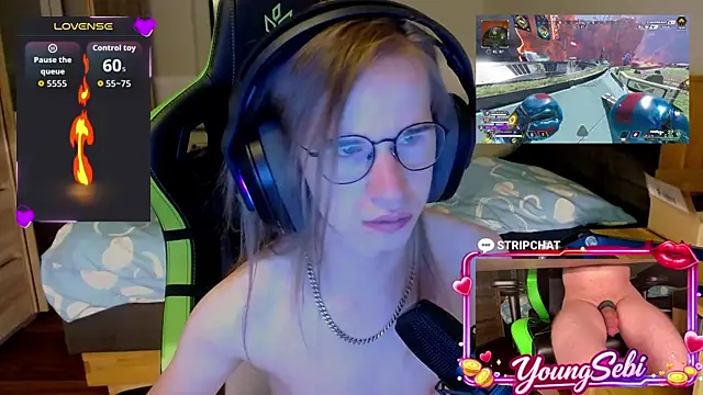 Show de YoungSebi na webcam