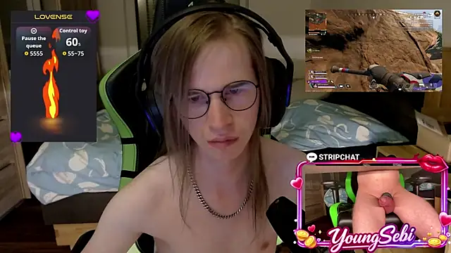 YoungSebi webkamerás műsora