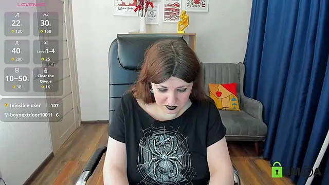 XXX chat uživo modela Black_Black_Rose