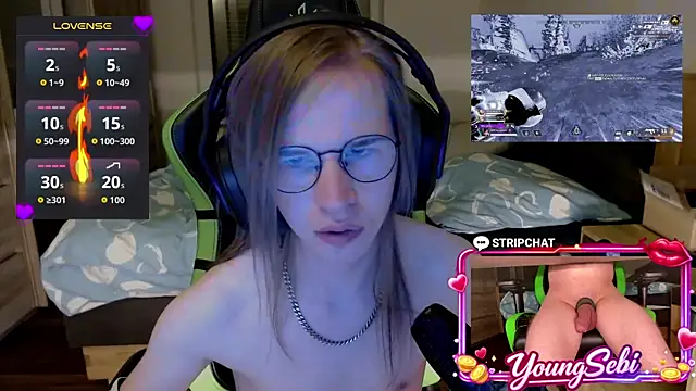 YoungSebi Webcam show