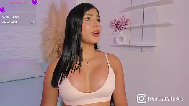 Show de IsabelleFoxx_ na webcam