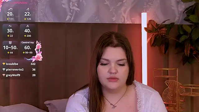 Show modela EmilyHyde na web-kameri