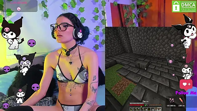XXX chat uživo modela Bluedarkelf888