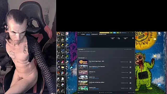 Femboy-The-Gaymer: διαδικτυακό σόου στην κάμερα