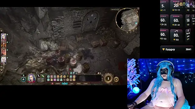 Show de StarshineMoonspark na webcam